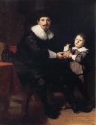 Jean Pellicorne and His Son Casper Rembrandt